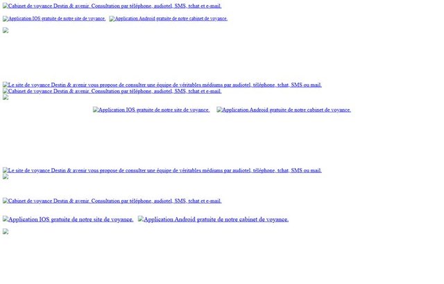 Page d'accueil de destin-avenir.com