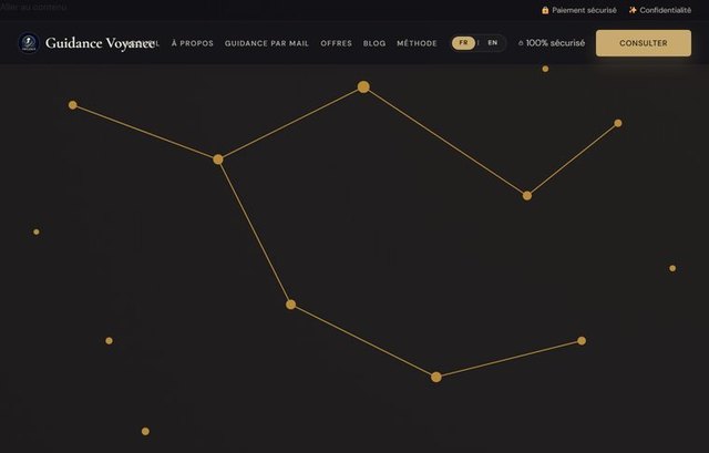 Page d'accueil de guidancevoyance.com