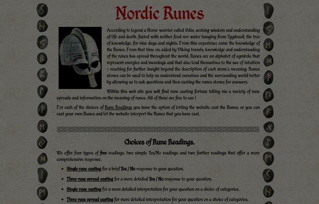 Page d'accueil de nordicrunes.info